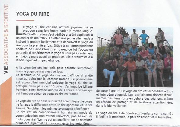 Article bulletin municipal genilac novembre 2023